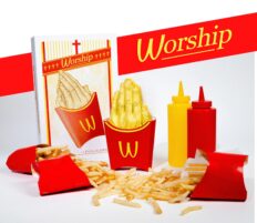 Paul Jackson | Worship hands art toy misc
