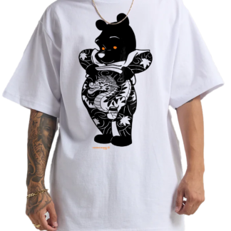 CINK x Hundred Demons | Reverse Pooh White 'Tee'