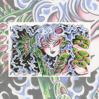 Gab Lavoie | Blue Lady print