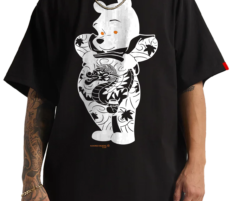CINK x Hundred Demons | Reverse Pooh Black 'Tee'