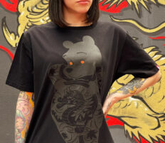 CINK x Hundred Demons Tattpooh black limited 'Tee'